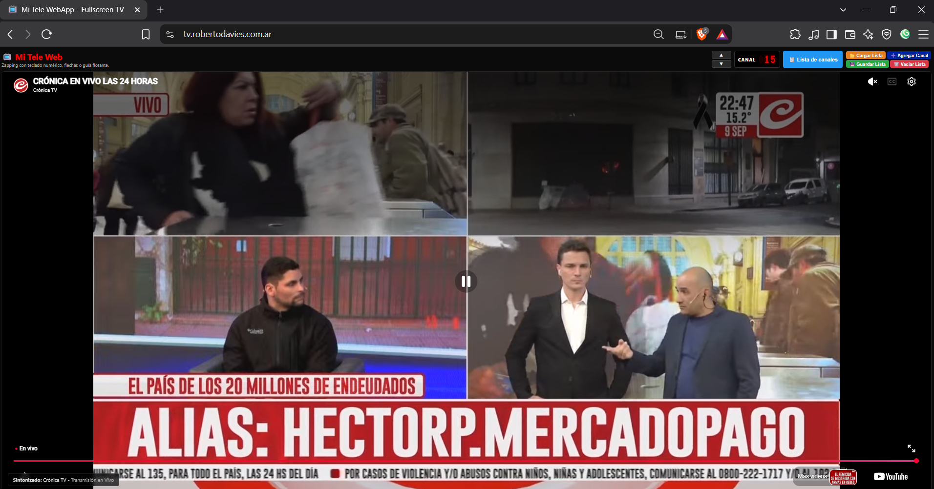 Captura App TV